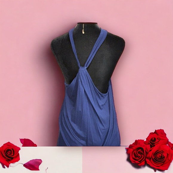 NWT Loft Blue Twist Tank - Picture 2 of 3